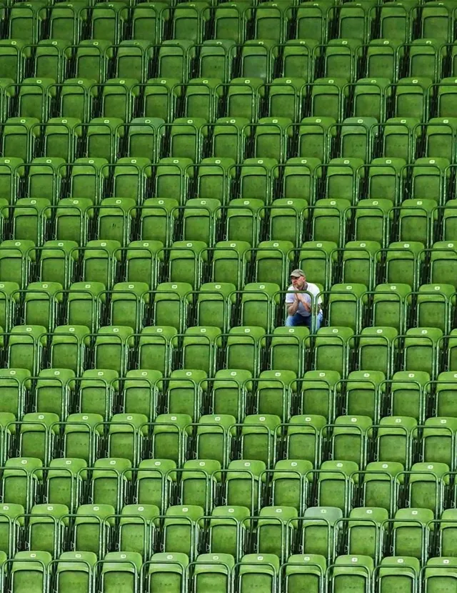 Green Stadium Seating