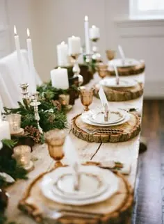 Rustic Wedding Table Setting