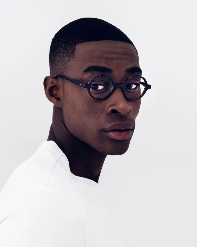 Portrait of a man in glasses