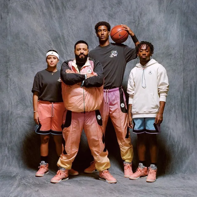 Basketball Apparel Group Shot