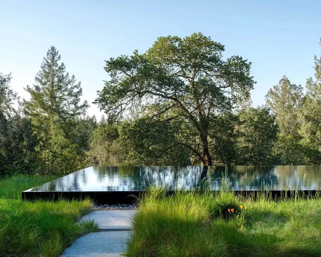 Modernist Pavilion in Nature