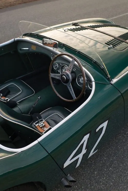 Vintage Racing Car Interior