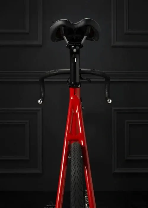 Red and Black Bicycle Mockup