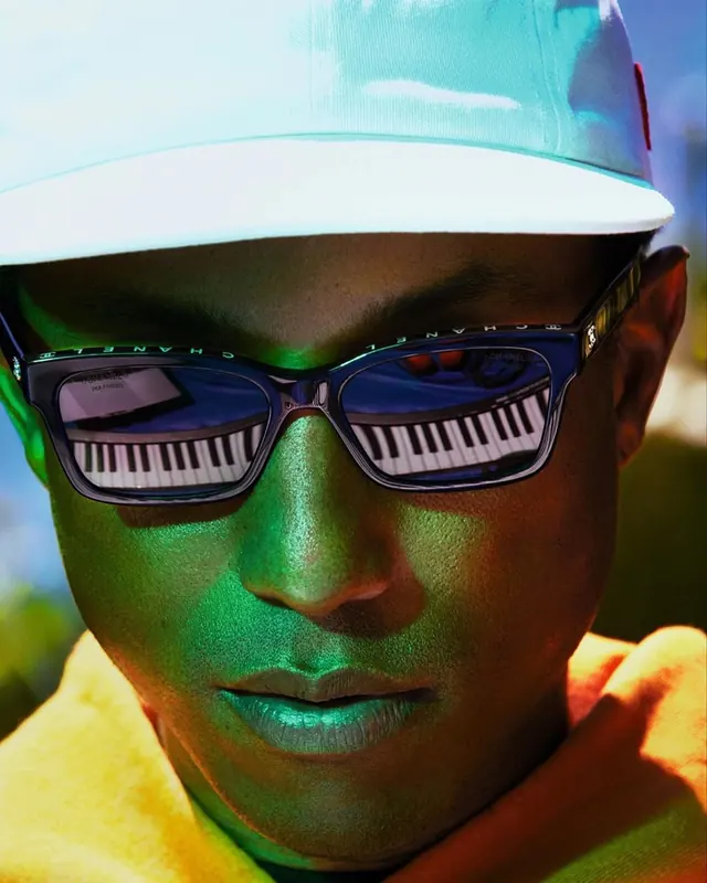 Cyberpunk Portrait with Sunglasses, y2k, abstract, vibrant