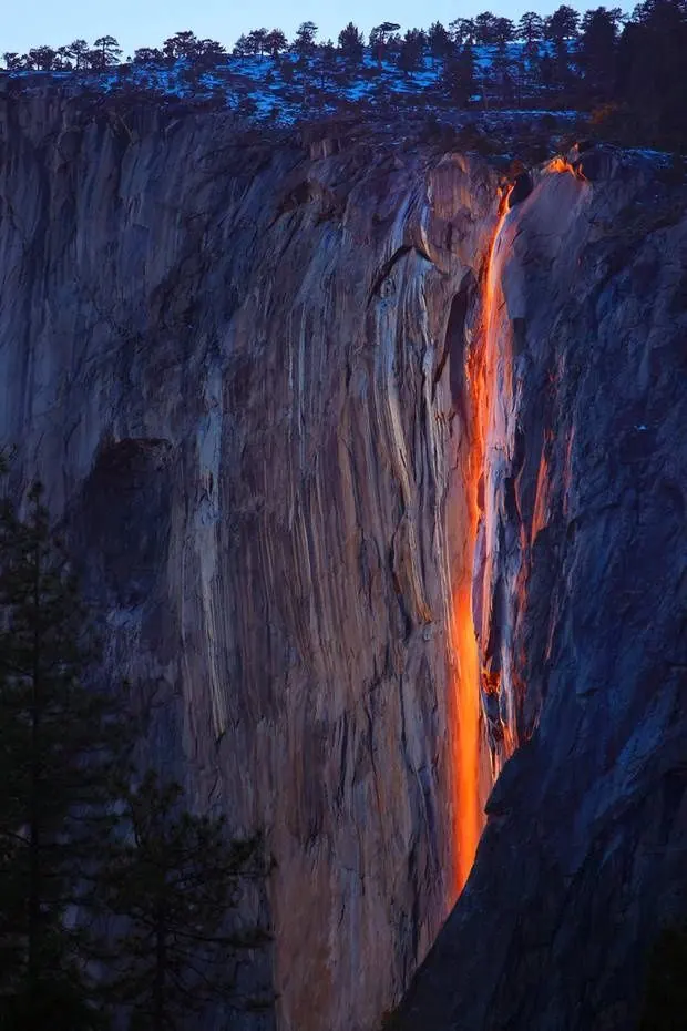 Firefall at Yosemite