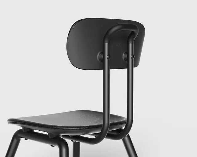 Minimalist Black Chair