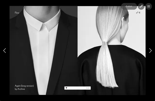 Professional Portrait Split-Screen