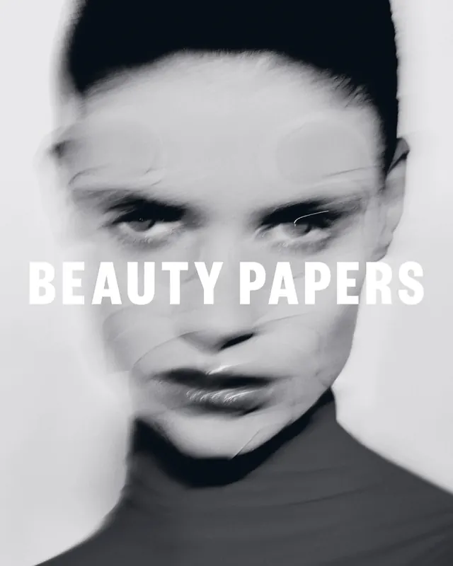 Beauty Papers Portrait, monochrome, minimal, monochrome