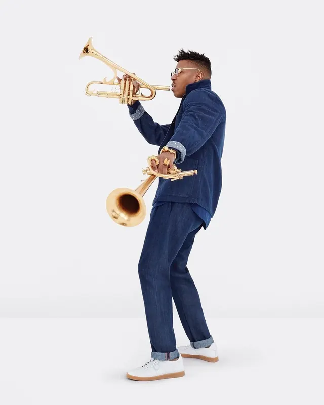 Musician with Tuba