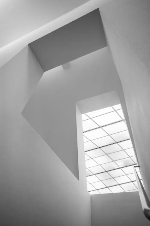 Architectural Interior Perspective, minimal, monochrome, monochrome