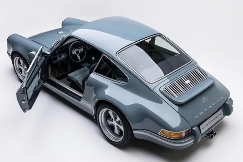 Classic Sports Car Studio Shot