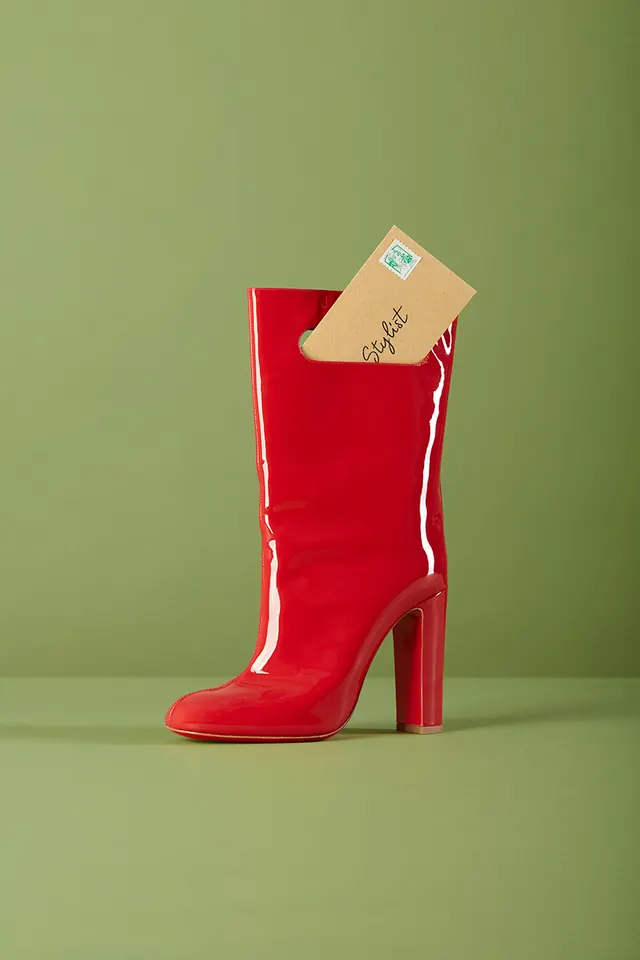 Red Boot Product Shot