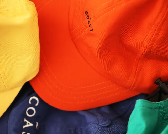 Stacked Baseball Caps