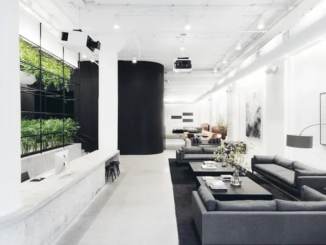 Modern Minimalist Office Interior