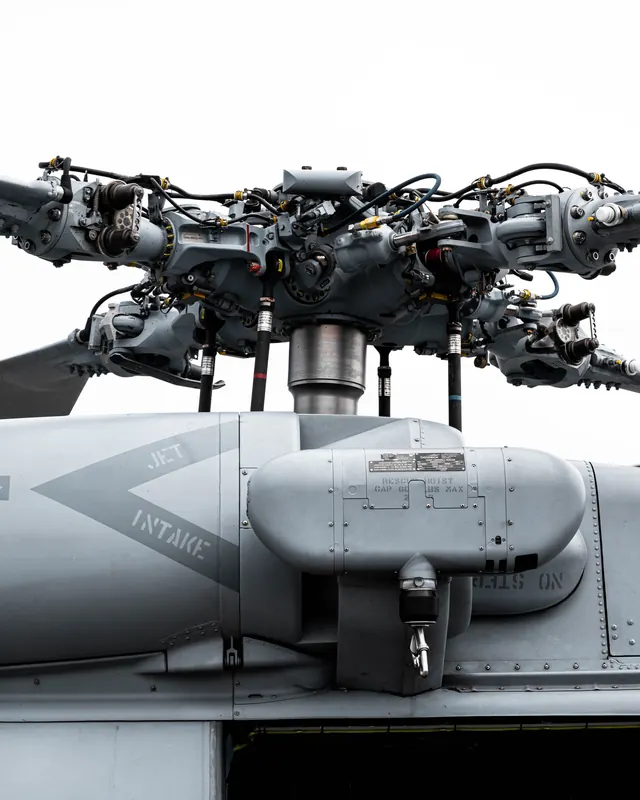 Aircraft Engine and Fuselage Detail