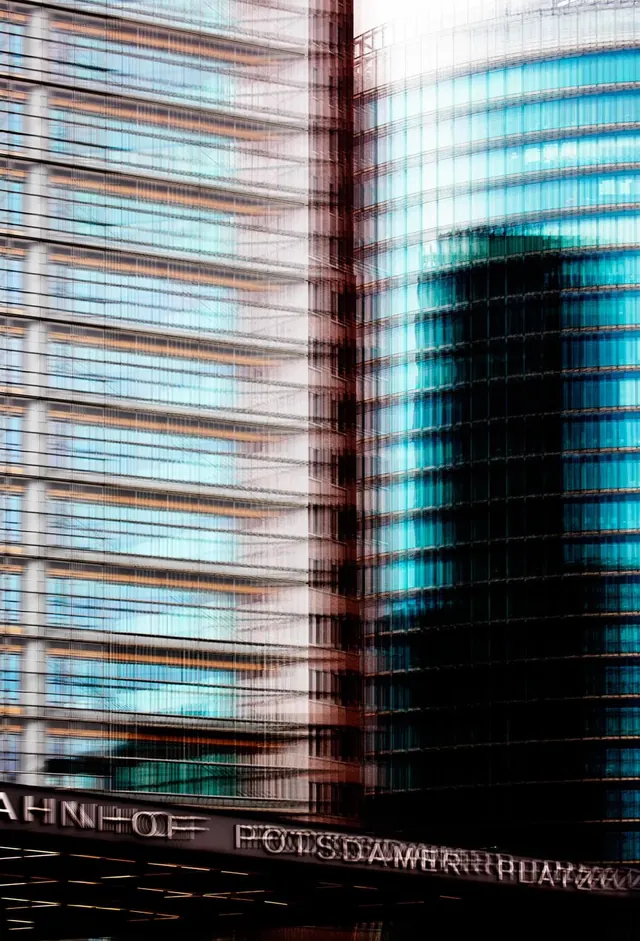 Motion Blurred Architecture, abstract, minimal, cool