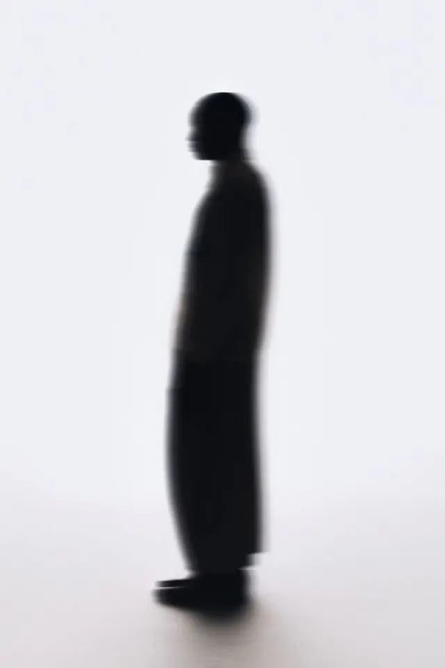 Blurred Silhouette Portrait