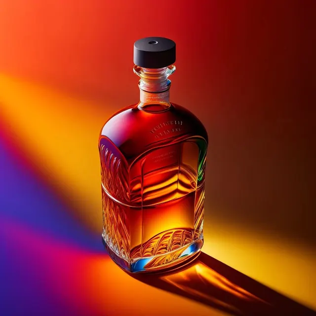 Liquor Bottle Product Shot