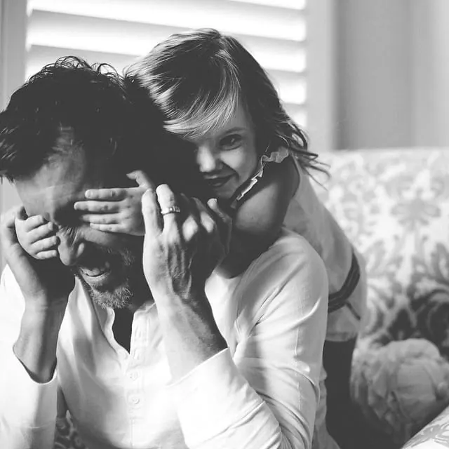 Black and White Portrait of a Couple