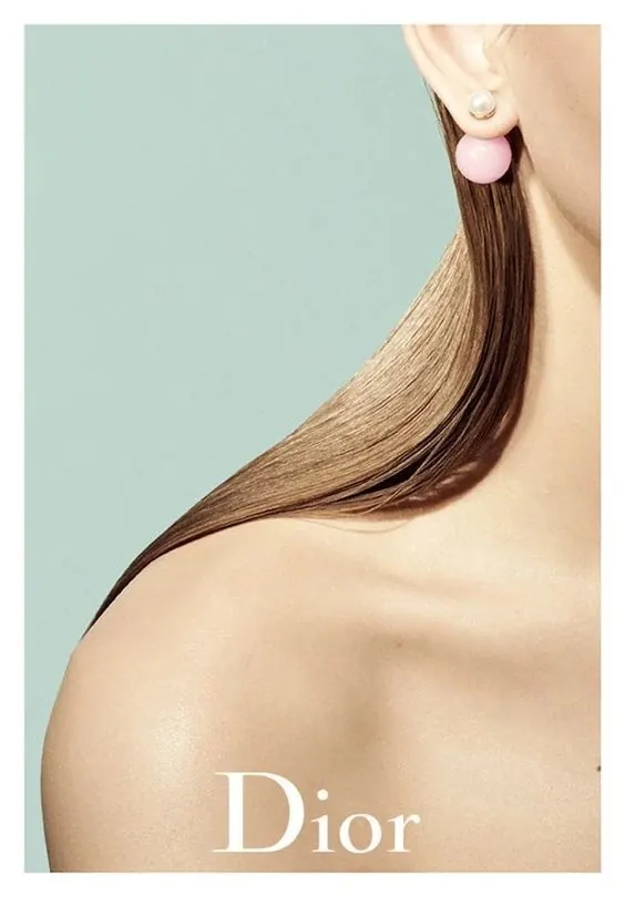 Dior Jewelry and Hair Portrait