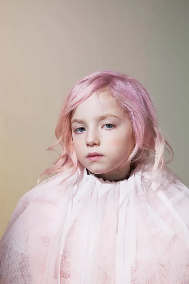 Pink-Haired Portrait
