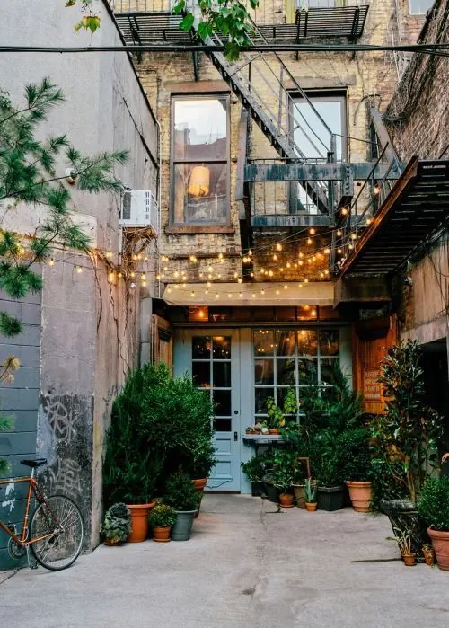 Outdoor Cafe Patio
