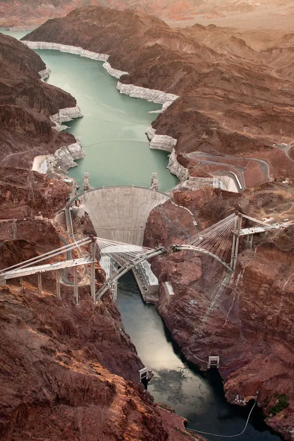 Hoover Dam Aerial View