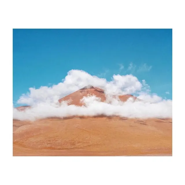 Mountain Landscape with Clouds