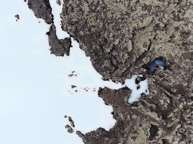 Aerial Coastal Topography