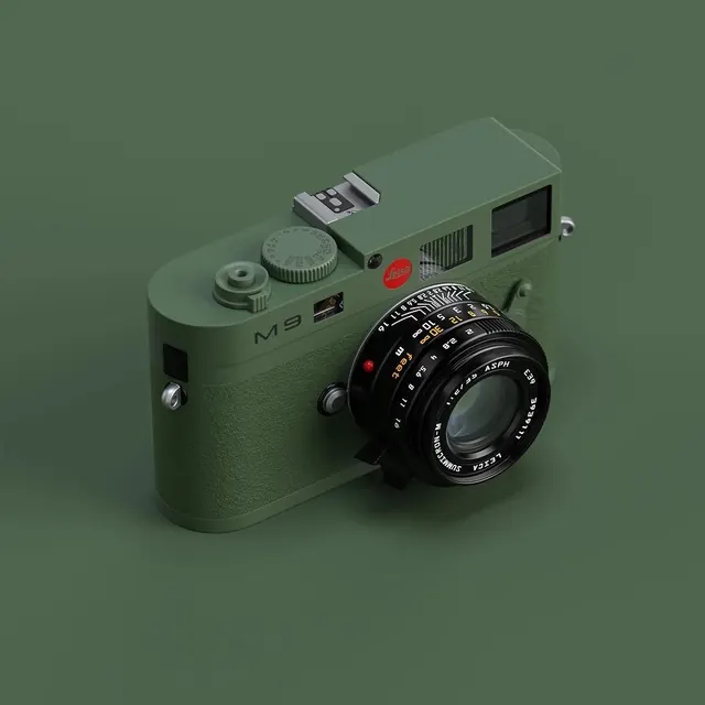 Vintage Camera Product Shot