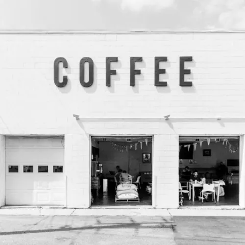 Coffee Shop Storefront
