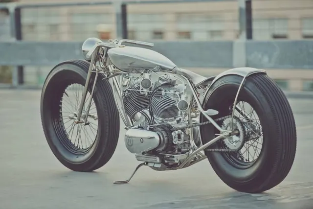 Custom Motorcycle Side Profile
