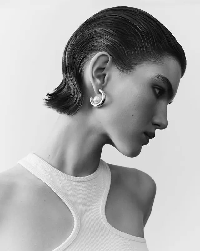 Monochrome Portrait of a Woman