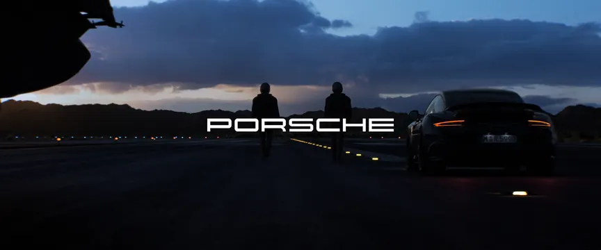 Porsche Automotive Cinematic Shot