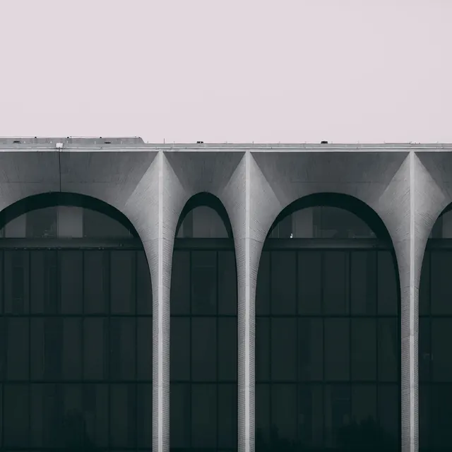 Arched Architectural Facade