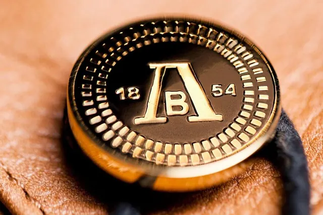 Embossed Leather Logo Detail