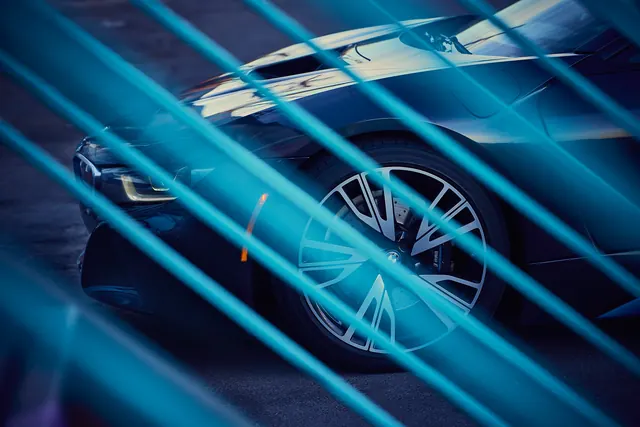 Blue Motion Car Visual