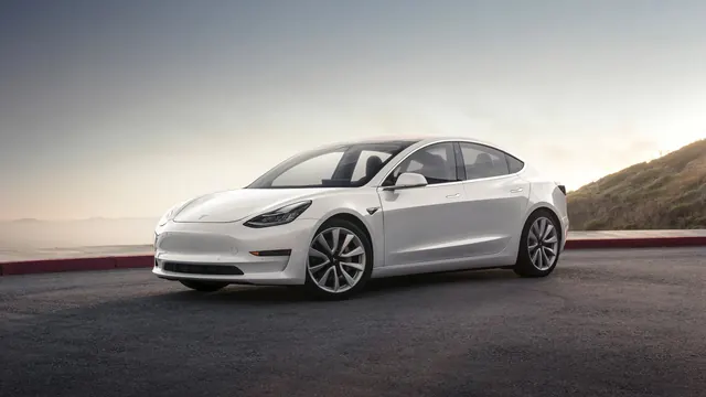 White Sedan Automotive Photography