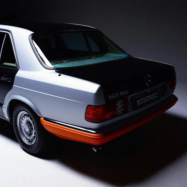 Vintage Hatchback Car Photography