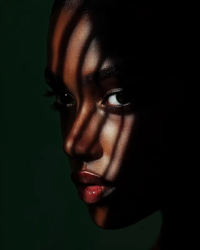 Portrait with Shadow Play