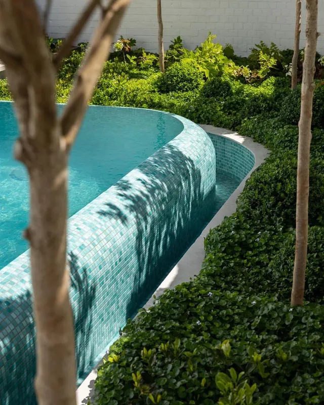 Infinity Pool with Water Ripple