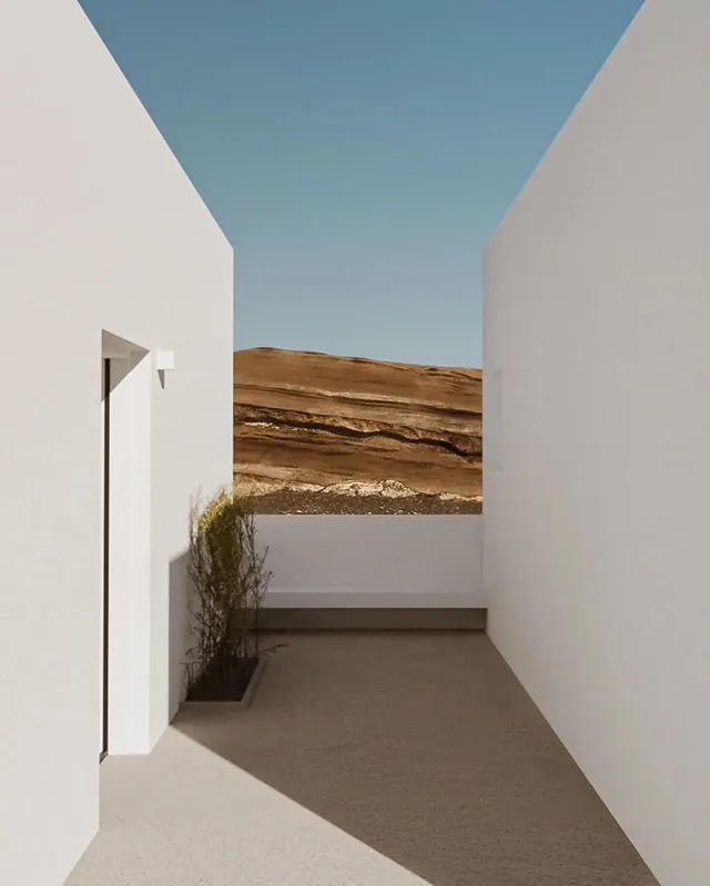 Minimalist Architectural Space