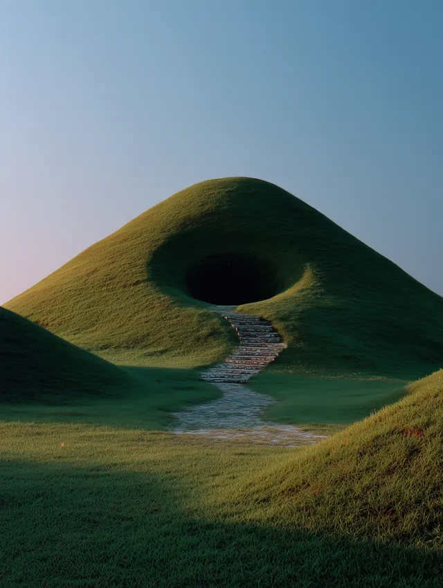 Grassy Hill Landscape