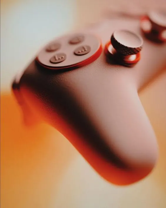 Close-up of a Game Controller