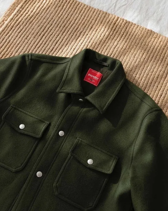 Olive Green Work Shirt