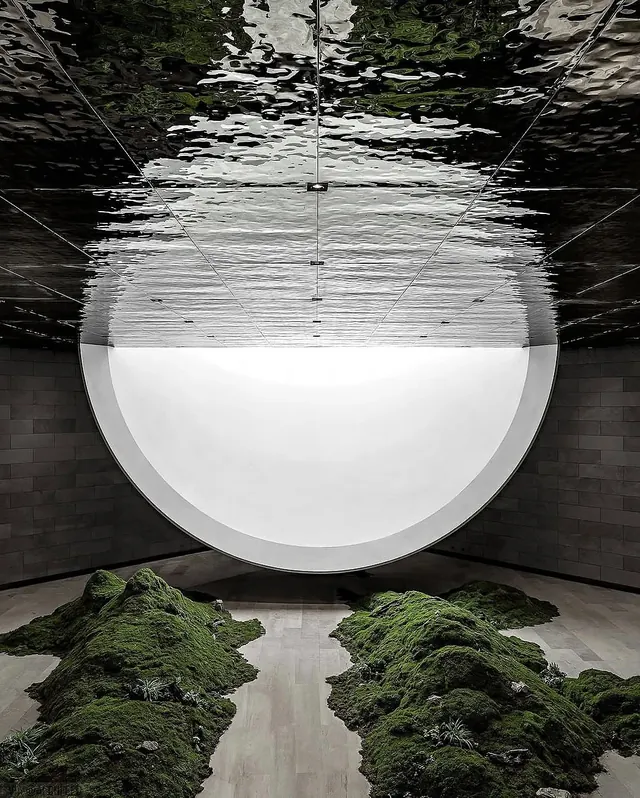 Circular Architectural Interior