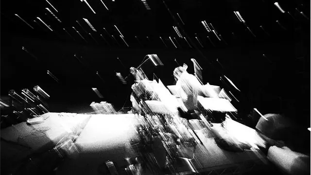 Abstract Motion Light Trails
