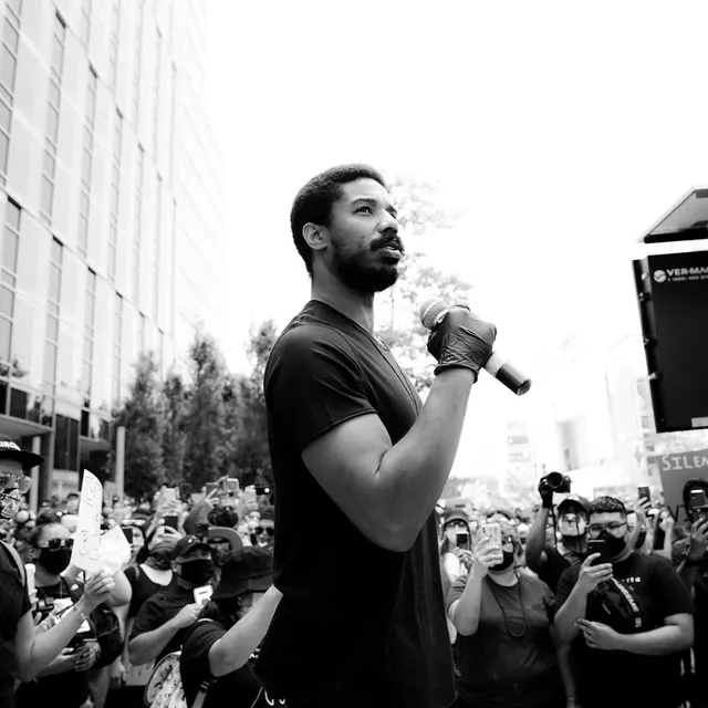 Crowd Scene Black and White Photography