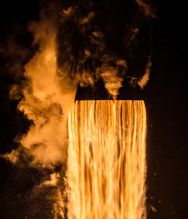 Waterfall of Fire