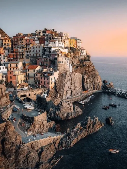 Coastal Cliffside Village